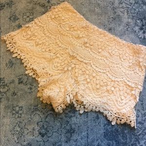 LOVE Fire- crochet/lace shortie